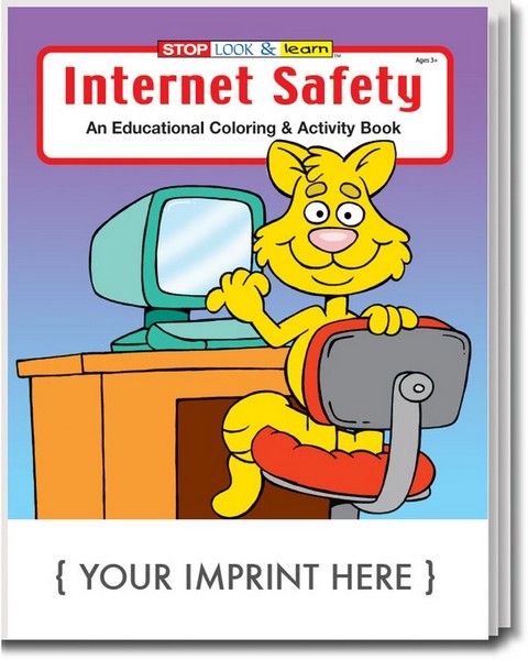CS0205 Internet Safety Coloring and Activity Bo...